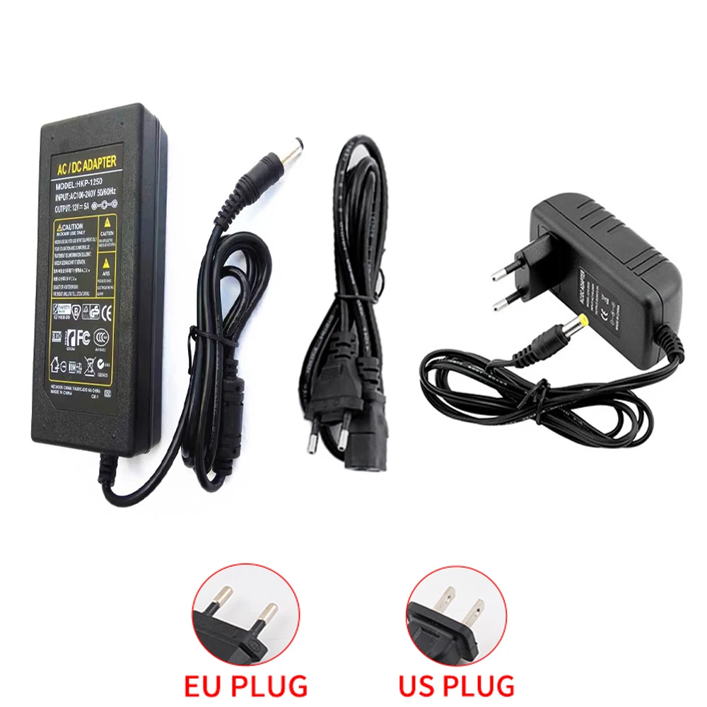AC DC 5V 9V 12V 15V 24 V 5 12 24 V โวลต์1A 2A 3A 5A 6A 8A 10A Transformer 220V To 12V Switching Power Supply Adapter 1