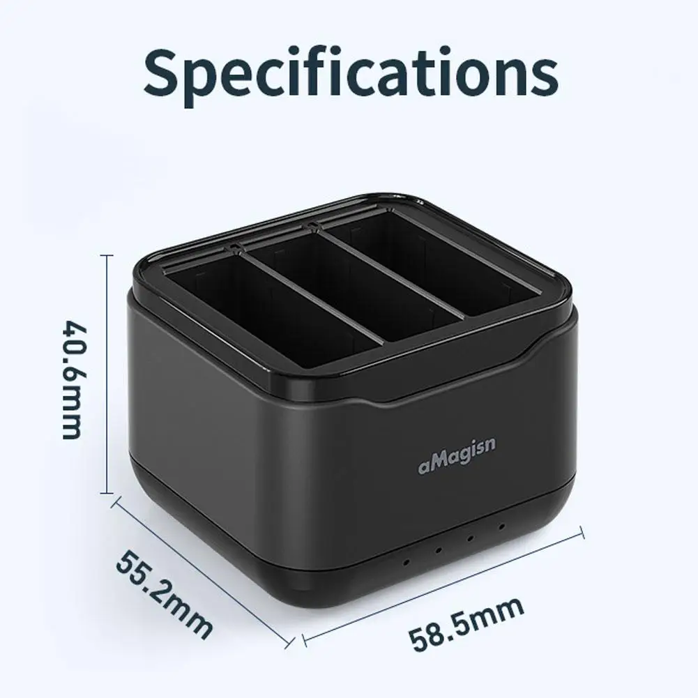 고속 충전 허브 충전 박스, Insta360 Ace Pro 전원 충전기, Insta 360 Ace 액션 카메라 액세서리, 1650mAh 배터리