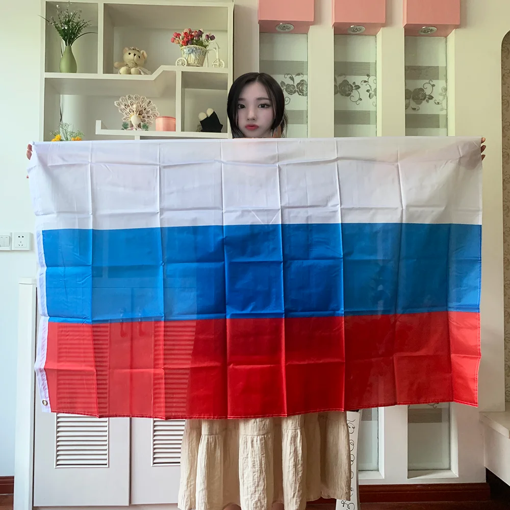 Emblème National de la russie aigle drapeau Empire 90x150cm Polyester  drapeau du président de la russie drapeau russe Polyester CCCP drapeau  National - AliExpress