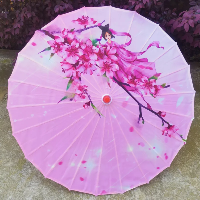 Vintage Oil Paper Umbrella Decoration Ceiling Dance Photography