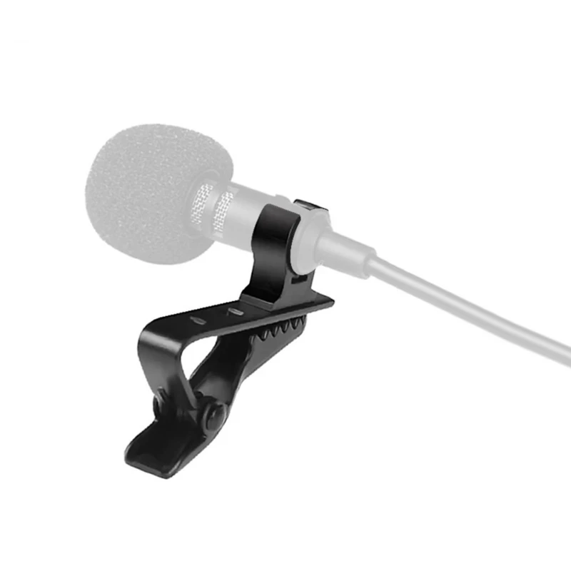 

Versatile Wireless Microphone Accessory Durable Iron Clip For Lavalier Iron Clip Lavalier Headset Clip Microphone Accessories