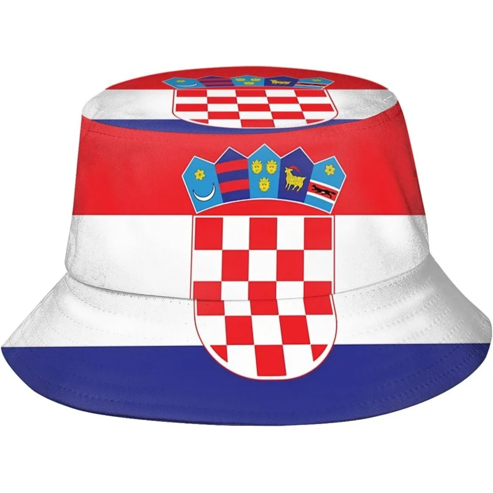 

Croatia Flag Fisherman Cap Hip Hop Gorras Summer Unisex Printing Bucket Hat Outdoor Gardening Beach Camping Hiking Fishing Caps