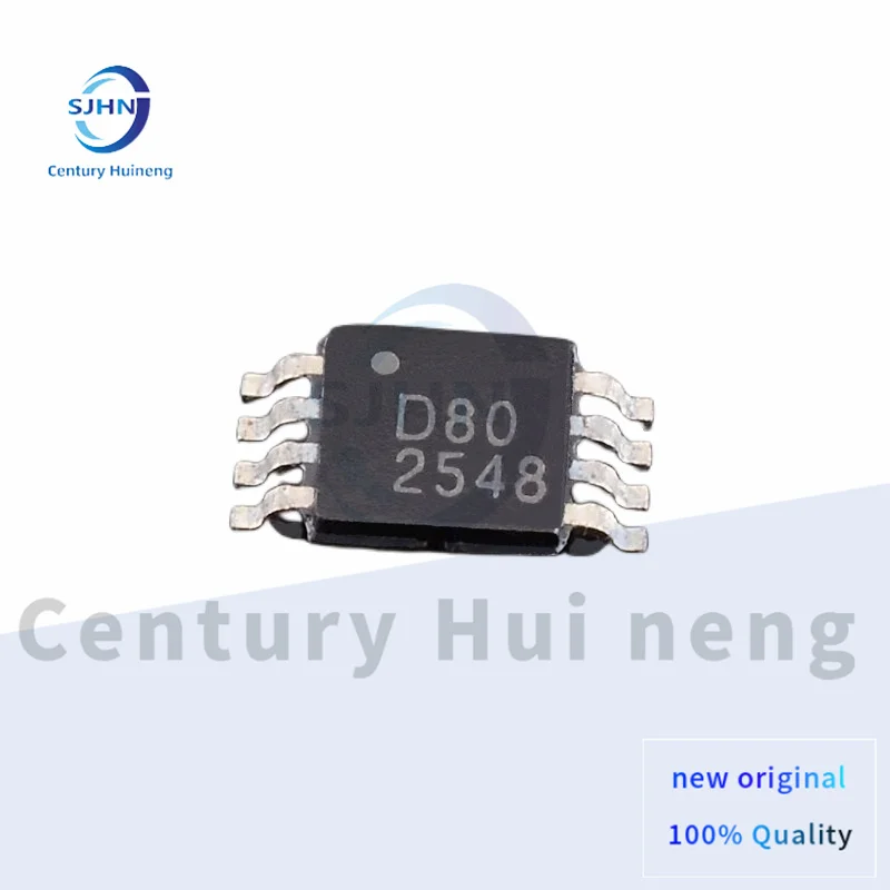 

5PCS New Original DAC8550IBDGKR DAC8550IBDG Digital-to-Alternative Converter MSOP8 D80