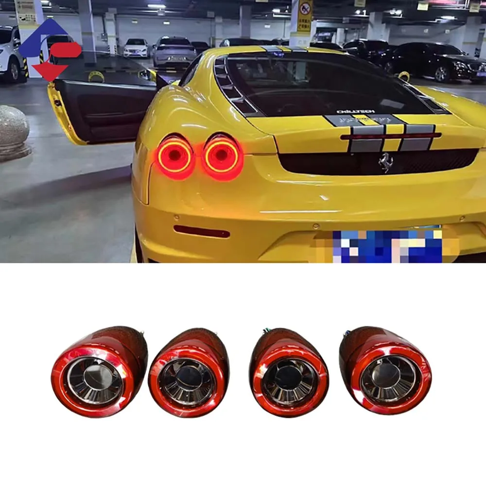 

Для Ferrari 430 F430 светодиодный задние фонари, задний фонарь, обновление F8 Full светодиодный, автоматическая система освещения