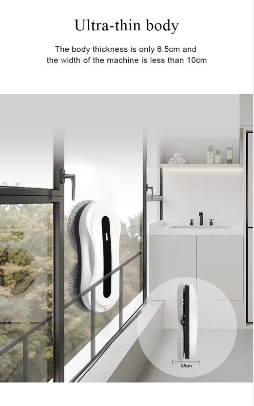 Description Picture 6 of itemWindow Self Cleaner Intelligence Automatic Glass Cleaner Robot Window with Water Tank Window Cleaning Robot