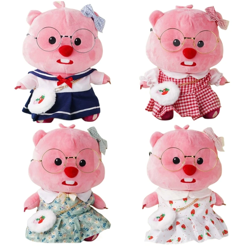 

Плюшевая кукла аниме Loopy, мультяшный милый мальчик и девочка, мягкие игрушки, украшения для комнаты, милый подарок на день рождения для детей