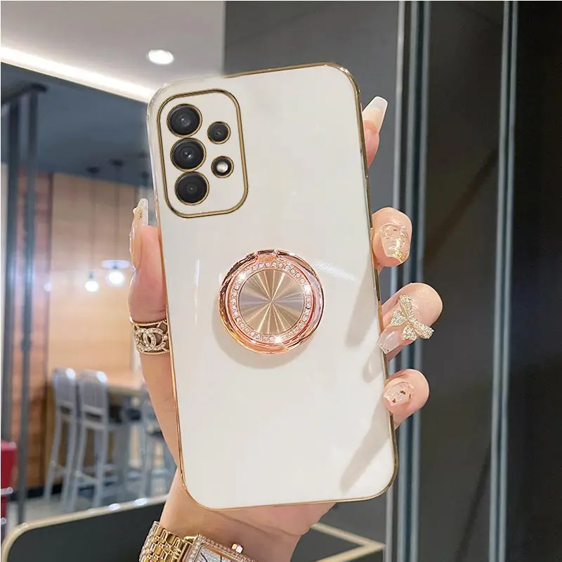 Diamant Bling Ring halter Fall für Samsung Galaxy A53 A73 A33 A52 A52S A72 A32 4G A51 A71 A12 A31 A21 A50 A70 Stand abdeckung – Detail 8