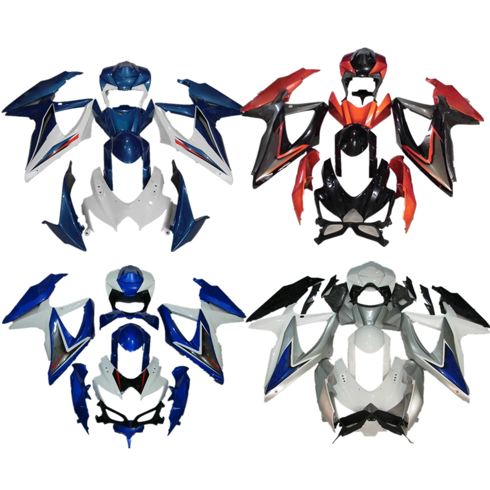 

Кузов для GSXR600 GSXR750 GSXR 600 750 K8 08 09 10 K8 2008 2009 2010