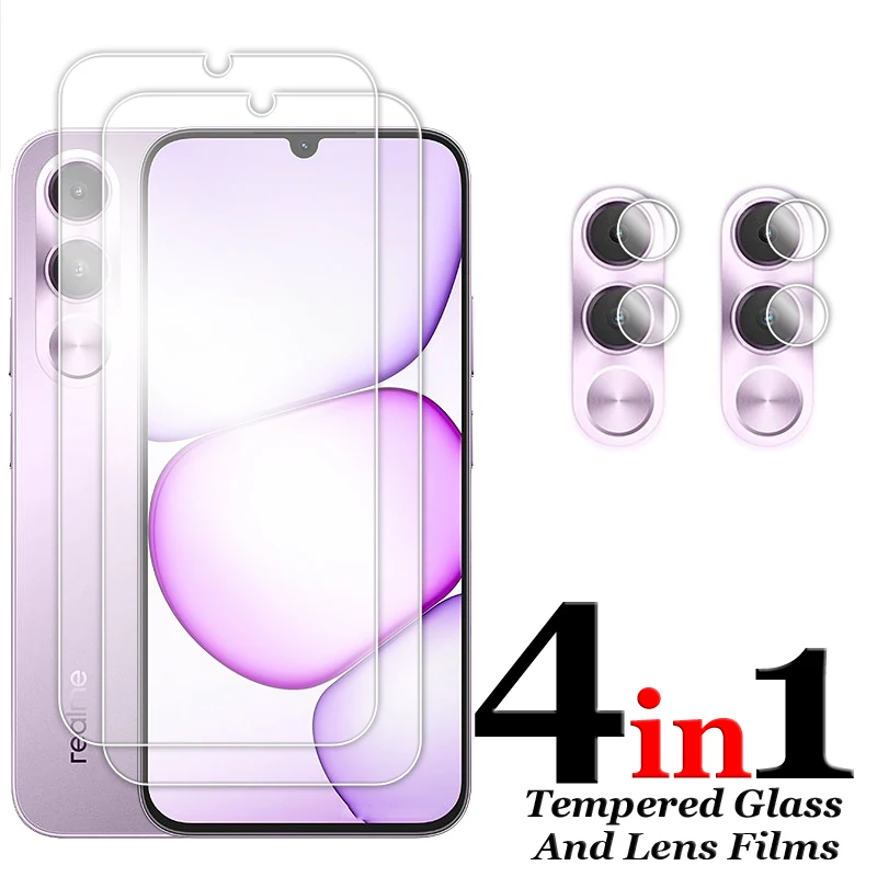 Transparent Tempered Glass Screen Protector and Lens Film