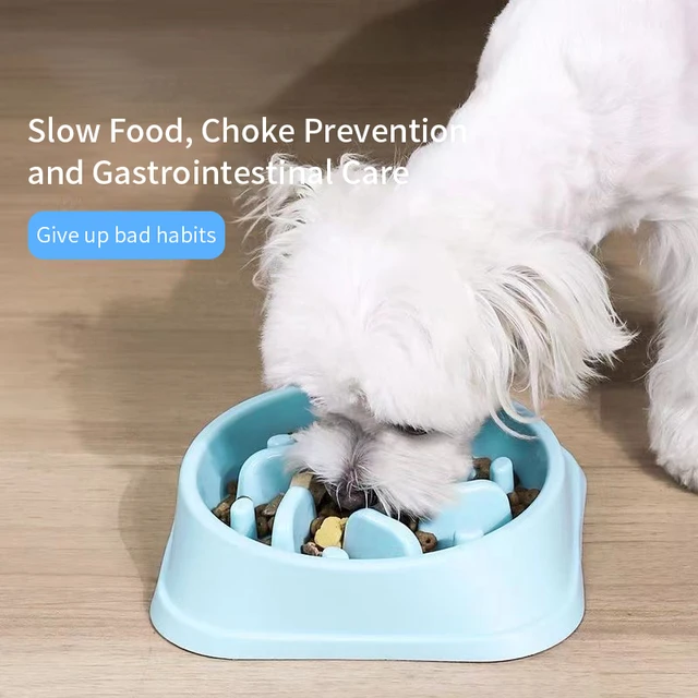 Pet Slow Food Bowl Small Dog Choke-proof Bowl Non-slip Slow Food Feeder Dog Rice Bowl Pet Supplies Available for Cats and Dogs 2