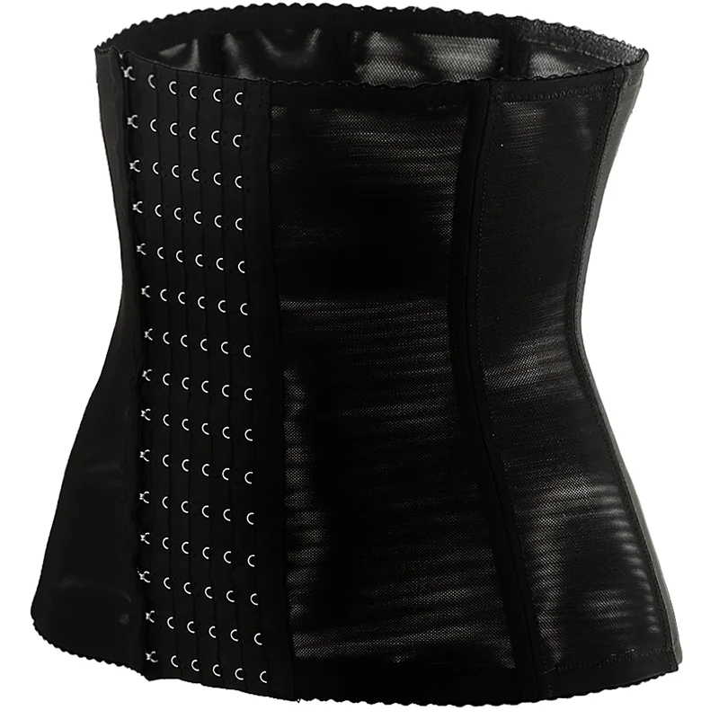 Bustier-corset,Corset en latex avec fermeture éclair pour femme, lingerie amincissante, ceinture