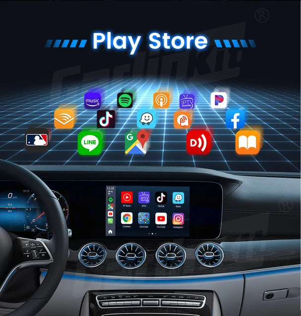 Carlinkit – Boîtier Carplay Sans Fil Android Auto, Avec Netflix, ,  4g Lte, Qualcomm, Pour Audi, Bmw, Mazda, Toyota, 3 - AliExpress