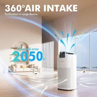 Air Purifier, 2050 Sq Ft with PM 2.5 Air Quality Sensor, Smart WiFi and Sleep Mode, Hepa Filters Filter Airborne Particles 2