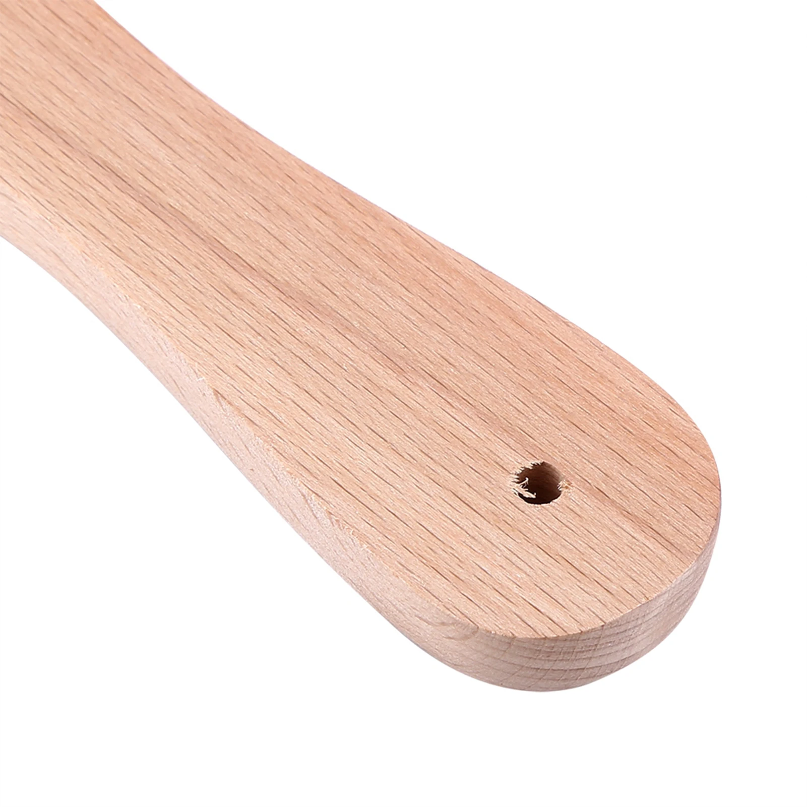 Leather Sharpener with Wood Handle Multifunctional Leather Craft Polish Sharpening Strop Handmade Razor Polishing Board