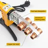 800W 900W Pipe Welding Machine Pipe Soldering Iron Plastic Welding PP/PPR/PB/PE Tube Heating Hot Melt Tool 63/32Types 2