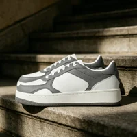 Chaussures vulcanisées décontractées pour femmes et hommes, baskets à lacets, antidérapantes, légères, confortables, chaussures de sport unisexes 2