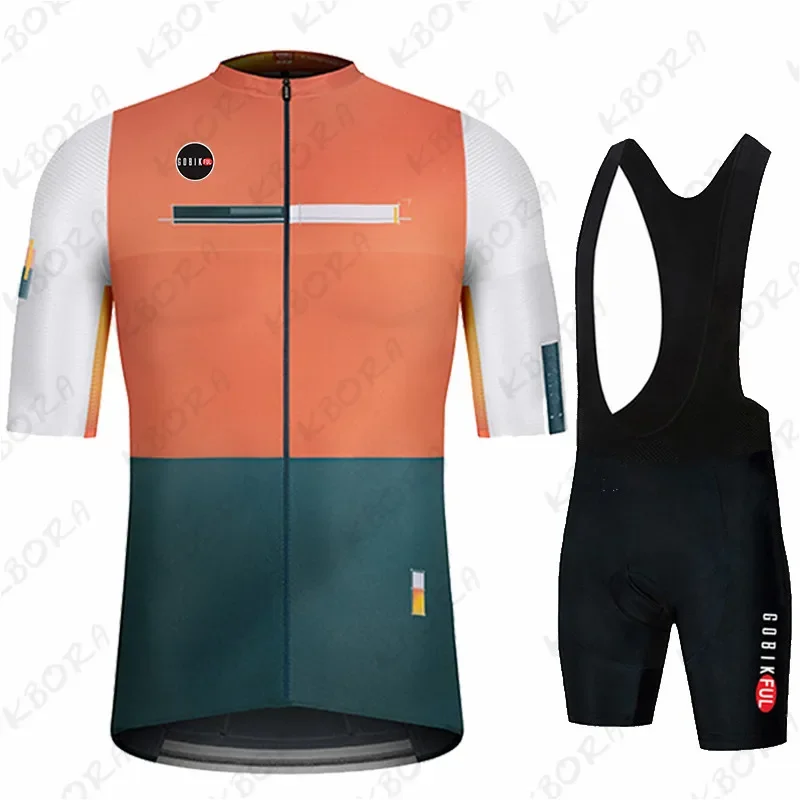 Summer Cycling Clothes Man Jersey Set Men's Uniform Professional Shirt for Mtb Bib Cycle Spring Mountain Bike cycling jersey cycling shirt cycling suit cycling jersey set