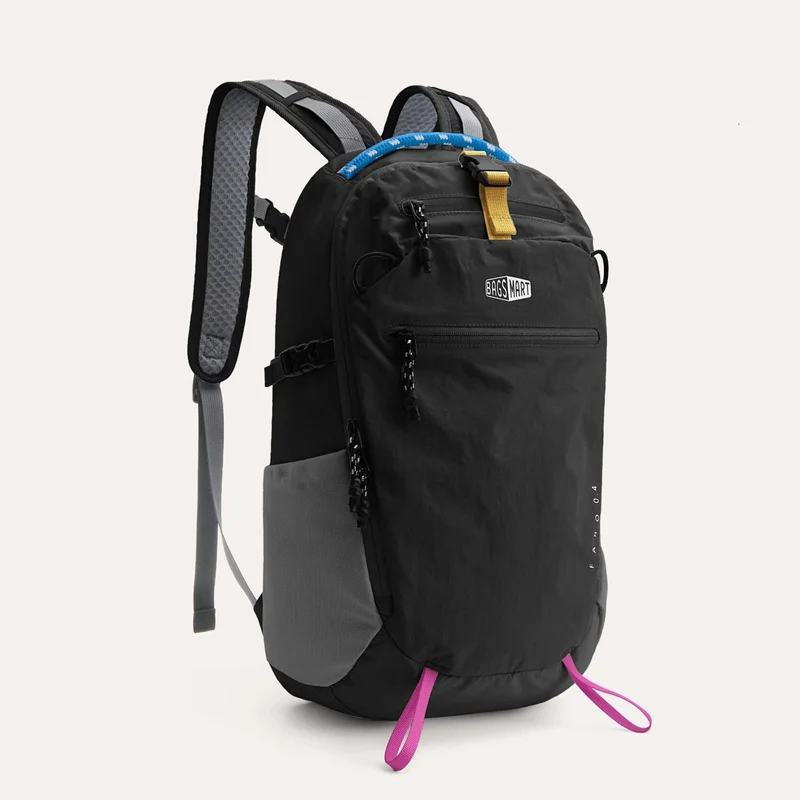 BAGSMART 14 Inch Laptop Backpack 20L Faro Light Backpack Water-resistant Outdoor Backpack for Commutes Ultra-durable Laptop Bag