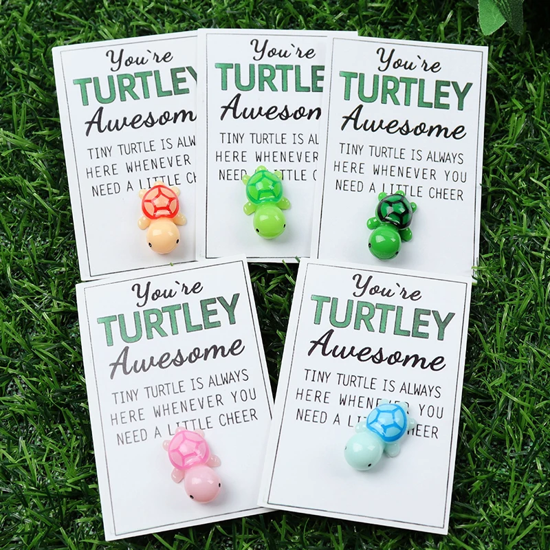 DIY Accessories Pockets 1PC Hug Turtles Decorations Emotional Supports Turtles Ornamentt Greeting Card Jewelry Gift turtle decorations