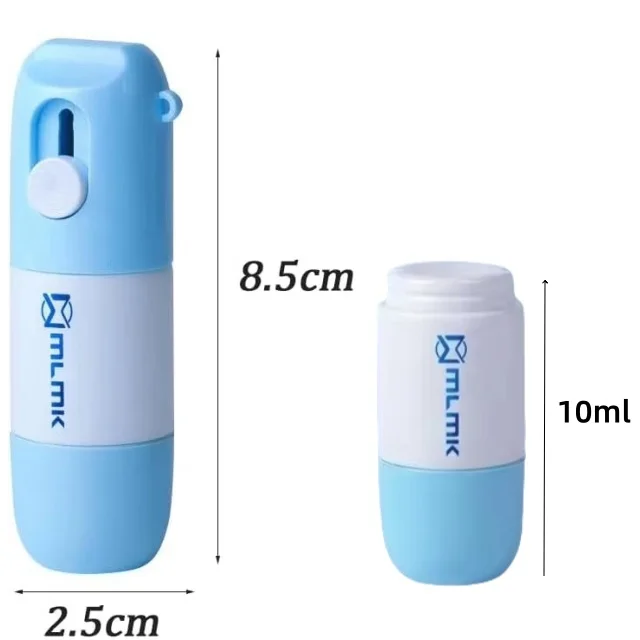 Thermal Paper Correction Fluid with Unboxing Knife Portable Durable Thermal Paper Data Identity Protection Fluid Eraser 6
