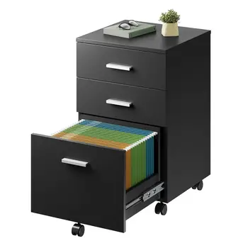 3-Drawer Rolling File Cabinet 1