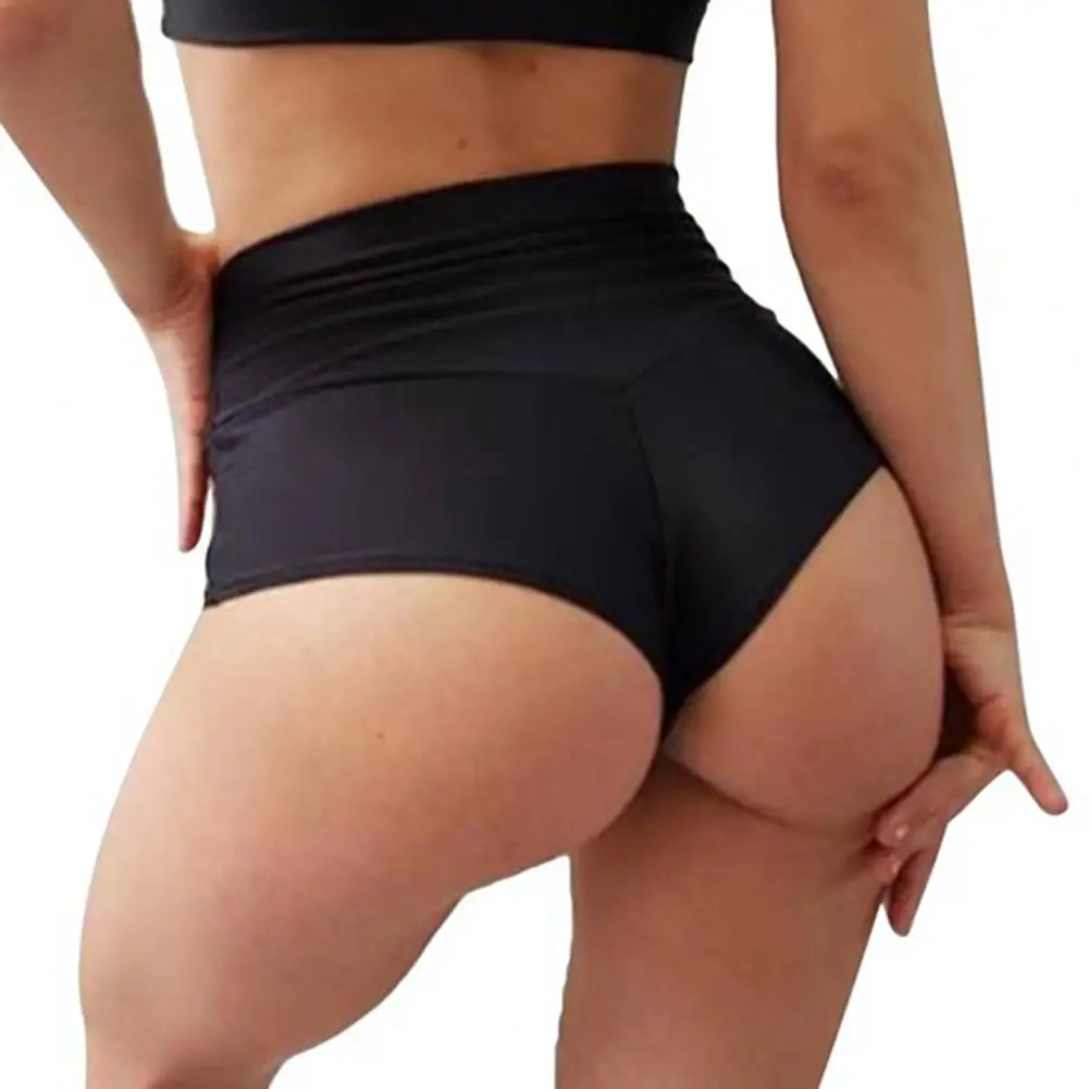 Woman Shorts Pole Dance Hot Pants High Waist Shorts Casual Elastic