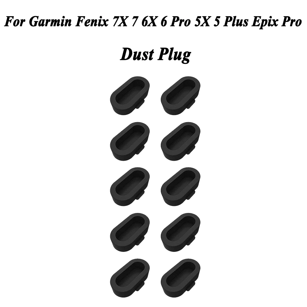 10-Pack Dust Plugs for Smartwatch Charging Ports - Enhanced Protection for Your Device