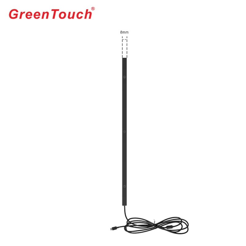 GreenTouch 17'' Touch IR screen Panel, 17 inch IR Infrared Multi Touch Frame overlay kit, Real 10 points USB Panel with gl