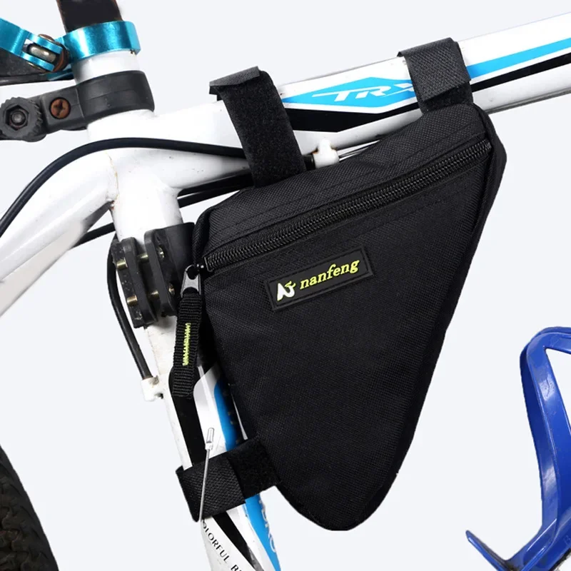 

16X16X4CM Outdoor Sports Bike Front Bag Practical Mountain Bike Triangle Tool Storage Bike Bag Practical Fashion Large Capacity1