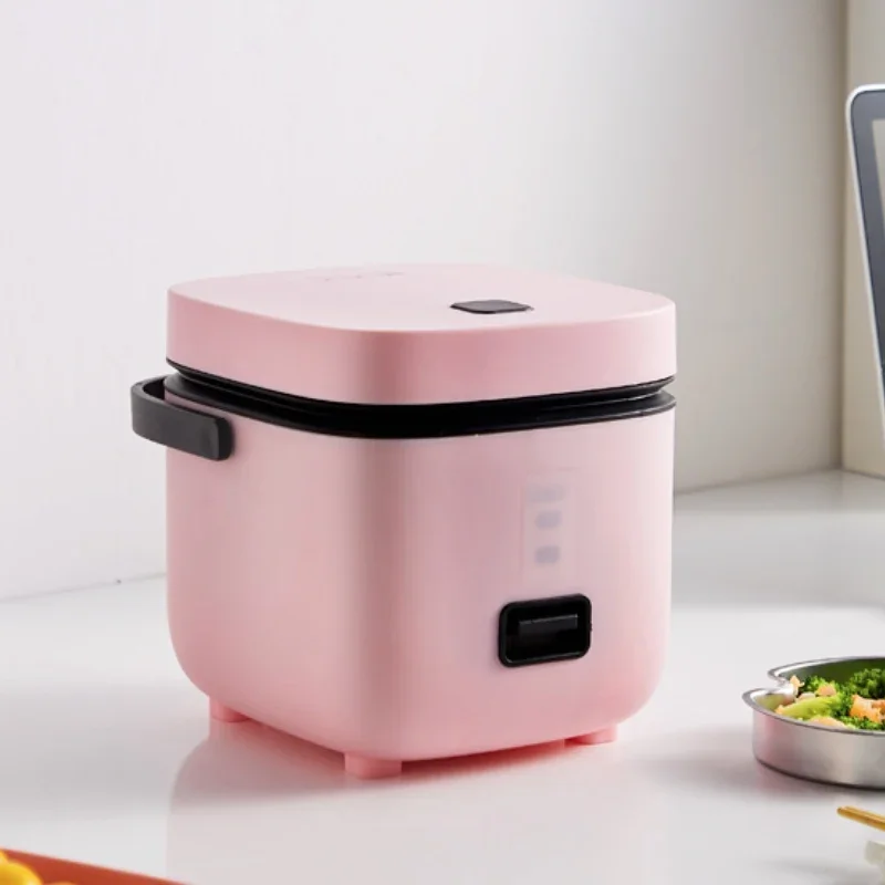 220V Mini Electric Cooking Machine, Single/Double Layer Hot Pot Rice Cooker Non-stick Pan 5