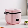 220V Mini Electric Cooking Machine, Single/Double Layer Hot Pot Rice Cooker Non-stick Pan 5