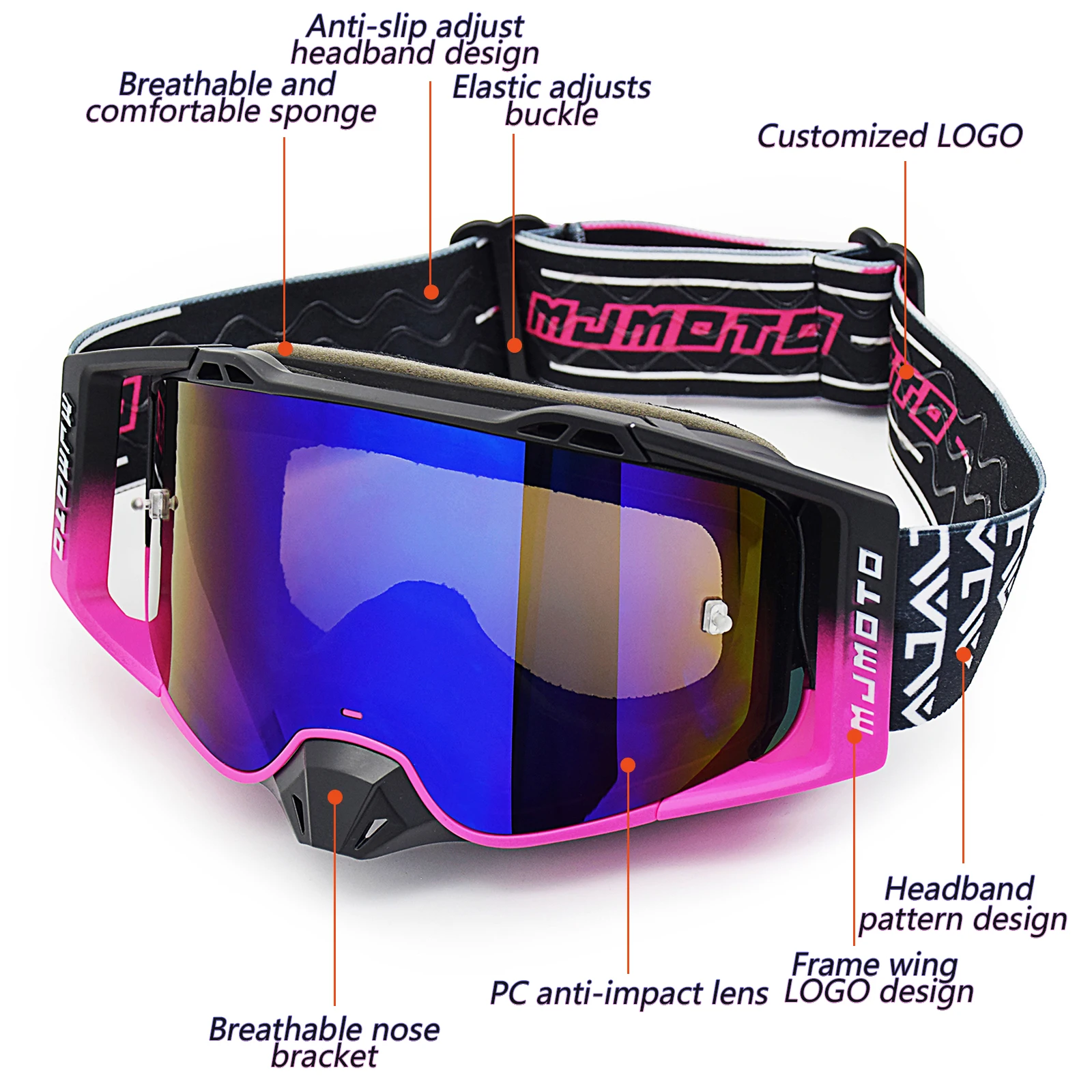 MJMOTO �귣�� ������� �Ȱ� ��Ʈ ����, UV ����, ����, ��ǳ, �����ε� ��Ű ����ũ�ν� ����, MX ATV DH 