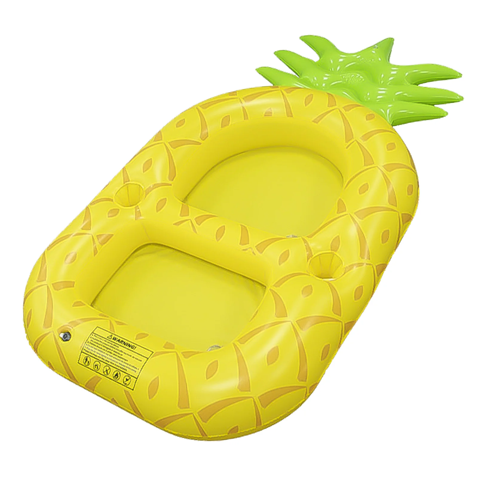 Inflatable Pool Party Food Tray Multi-hole PVC Beverage Bottle Holder Tray Reusable Foldable Leakproof Swimming Pool Accessories