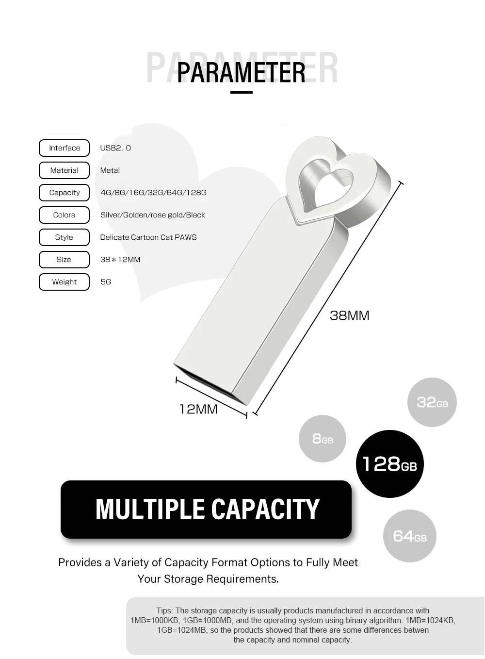 50PCS Free Custom LOGO USB Flash Drive 4GB 8GB 2.0 High Speed Pen Drive 16GB 32GB 64GB 128GB Pendrive metal usb sticks with key