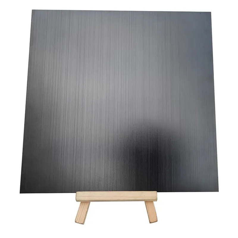 Luxurious Multicolor Brushed Anodized Aluminum Plates - Various Thickness and Size Options