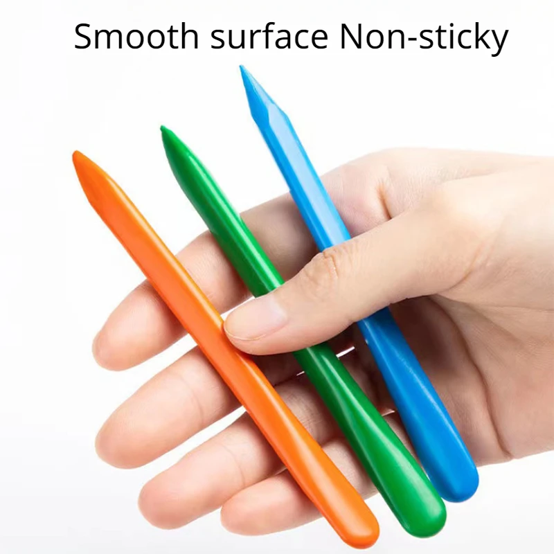 

Not Dirty Hands Crayon Children Triangle Rod Safety Non-toxic Paintbrush 12/24/36 Colors Washable Crayons for Kids Drawing