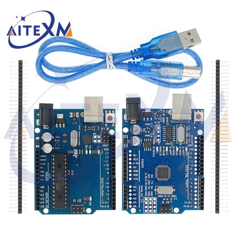 Uno R3 Development Board Atmega328p Ch340 / Atega16u2 Compatible For ...