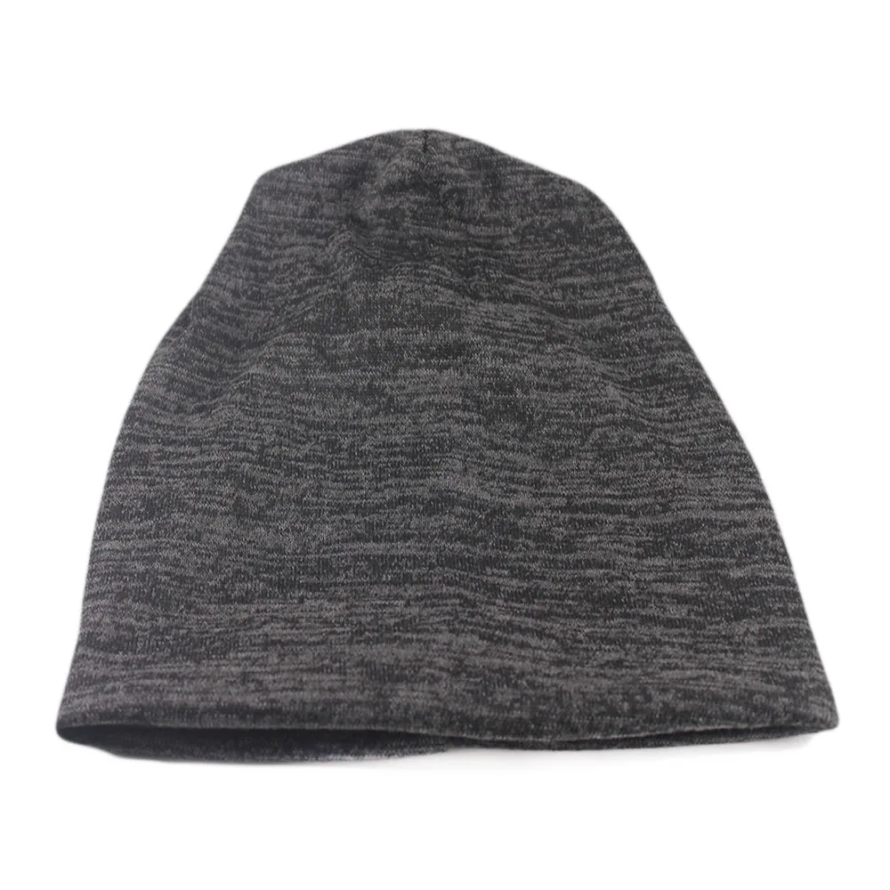 Neue weiche Mode erwachsene Männer Frauen Herbst Frühling Mützen Schädel lässig bequeme Turban Outdoor Sport Hut Unisex Motorhaube – Detail 9