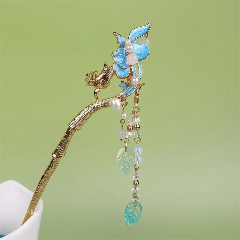 

Ancient Style Hairpin Hanfu Tassel Headdress Hair Accessories Accessories Female