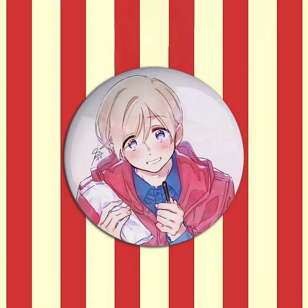 Hetalia World Stars Anime Metal Badge Brooch