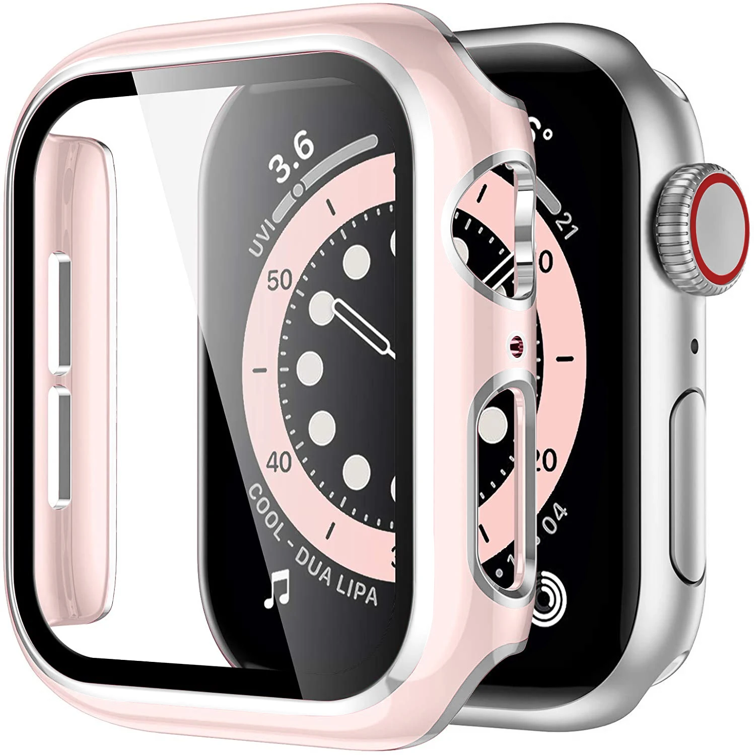 Premium Tempered Glass Screen Protector Cover for Apple Watch - PC Accessories for All Series