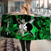 Japanese Anime One P-Piece Beach Towel Cartoon Cute Summer Kids Large Bath Pool Microfiber Absorbent for Swimming Travel 4