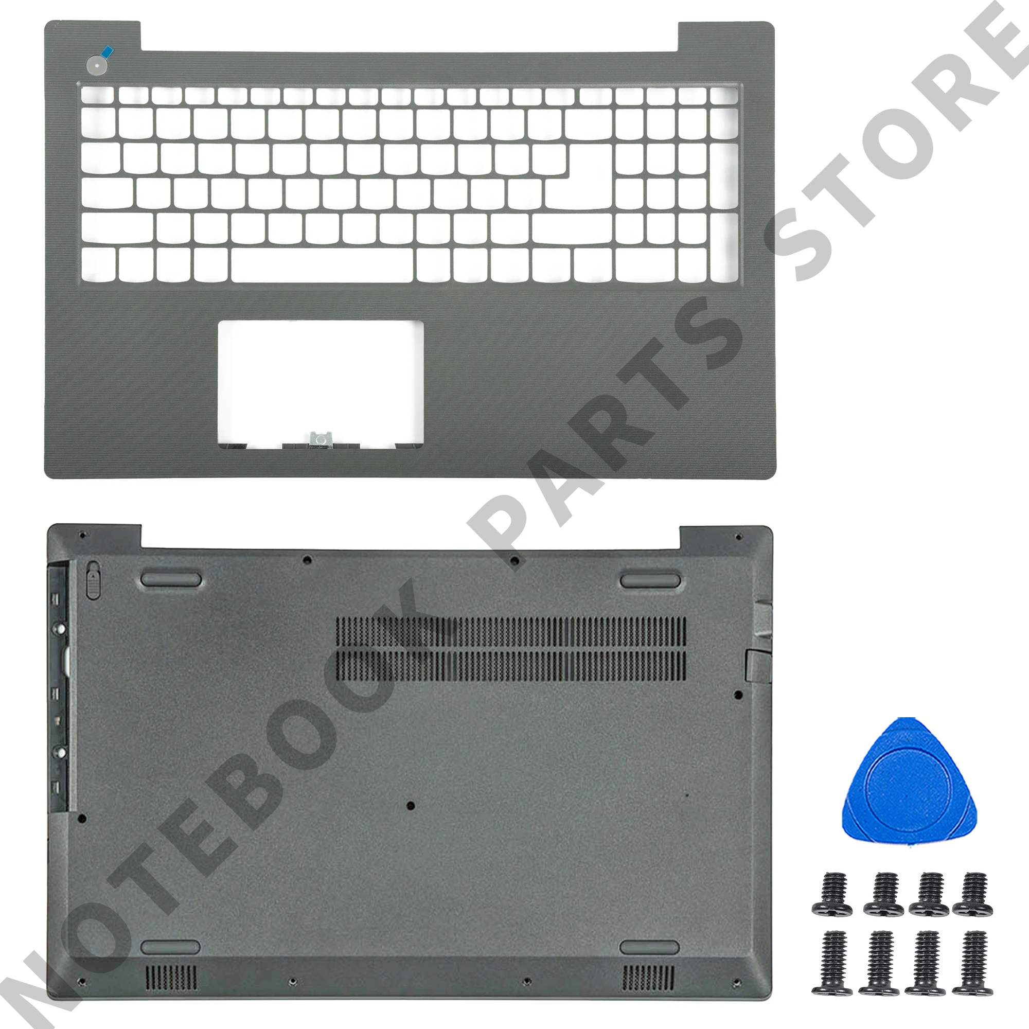 Palmrest Custodia Inferiore Superiore Per Lenovo V130-15Ikb V130-15Igm V130-15 Custodia Per Laptop Per Pc Notebook Grigio
