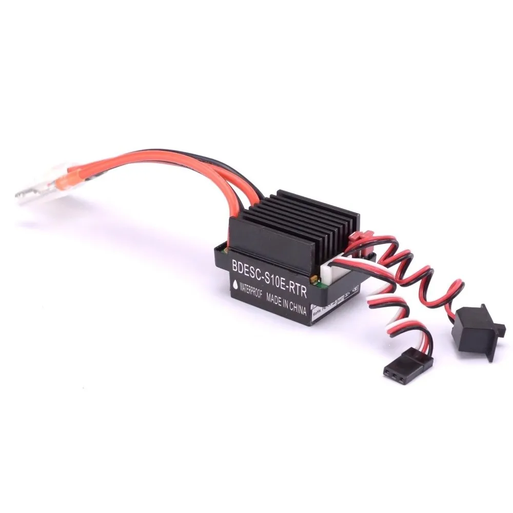 Variateur ESC Brushless 320A pour Voiture RC 1/10, installation dans un châssis de voiture