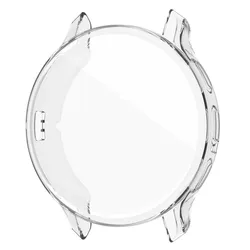 Durable Soft TPU Smart Watch Protective Bumper Case Cover - Venu 3 45mm (Transparent)