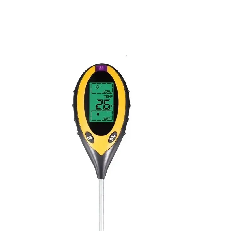Soil Tester 1pc PH and Humidity Nutrient Water High Precision Household Gardening Flower Grass Fertility Meter