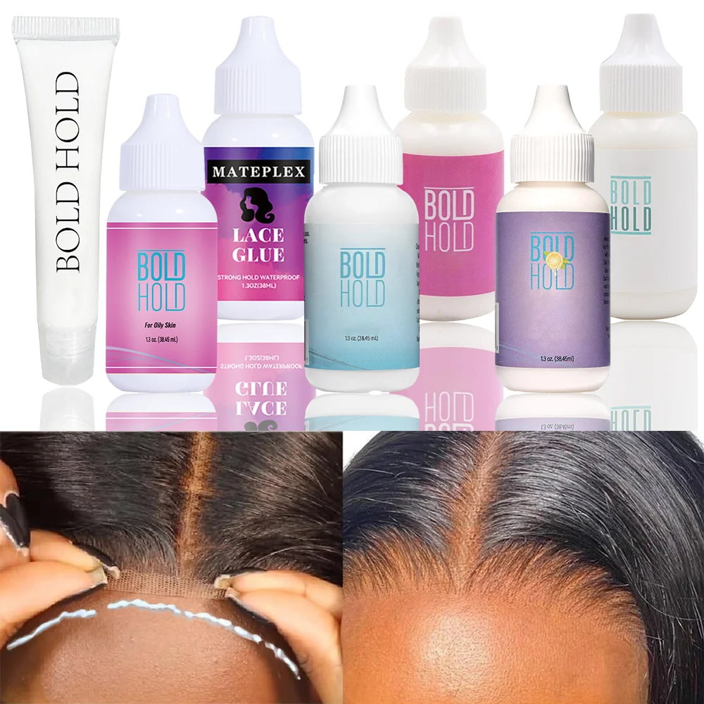 Wig Glue Hair Bonding Lace Wig Install Kit Invisible Waterproof Adhesive For Toupee Closure Wig Installation