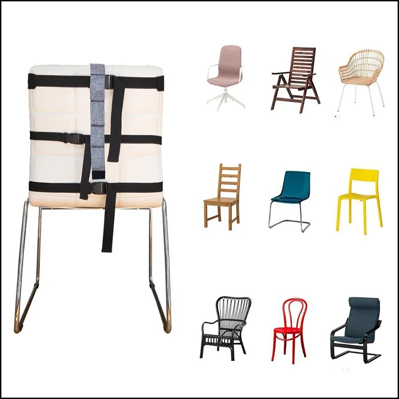 Infant Children's Eating & Dining Chair with Fixed Belt Seat Anti-drop Safety Strap Portable Child Protection Belt