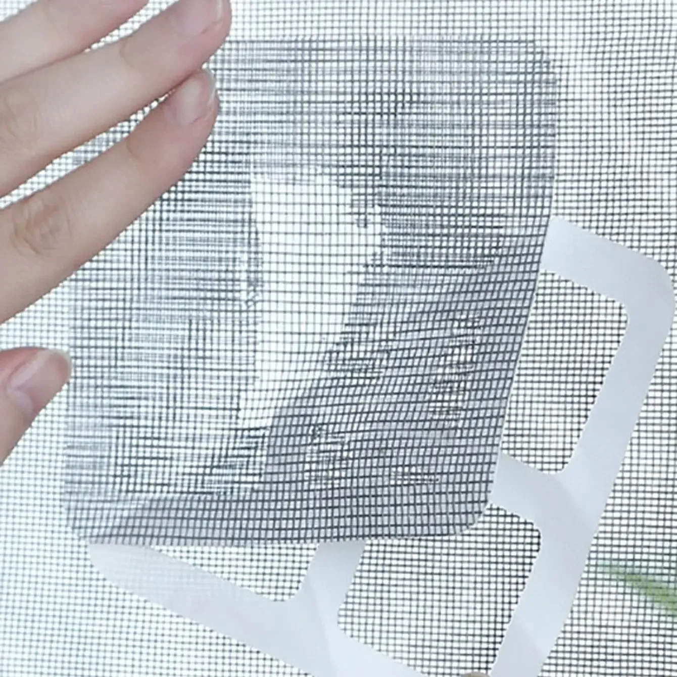 5pcs Pet Mesh Screen Repairs Strong Self-Adhesive for Window Door