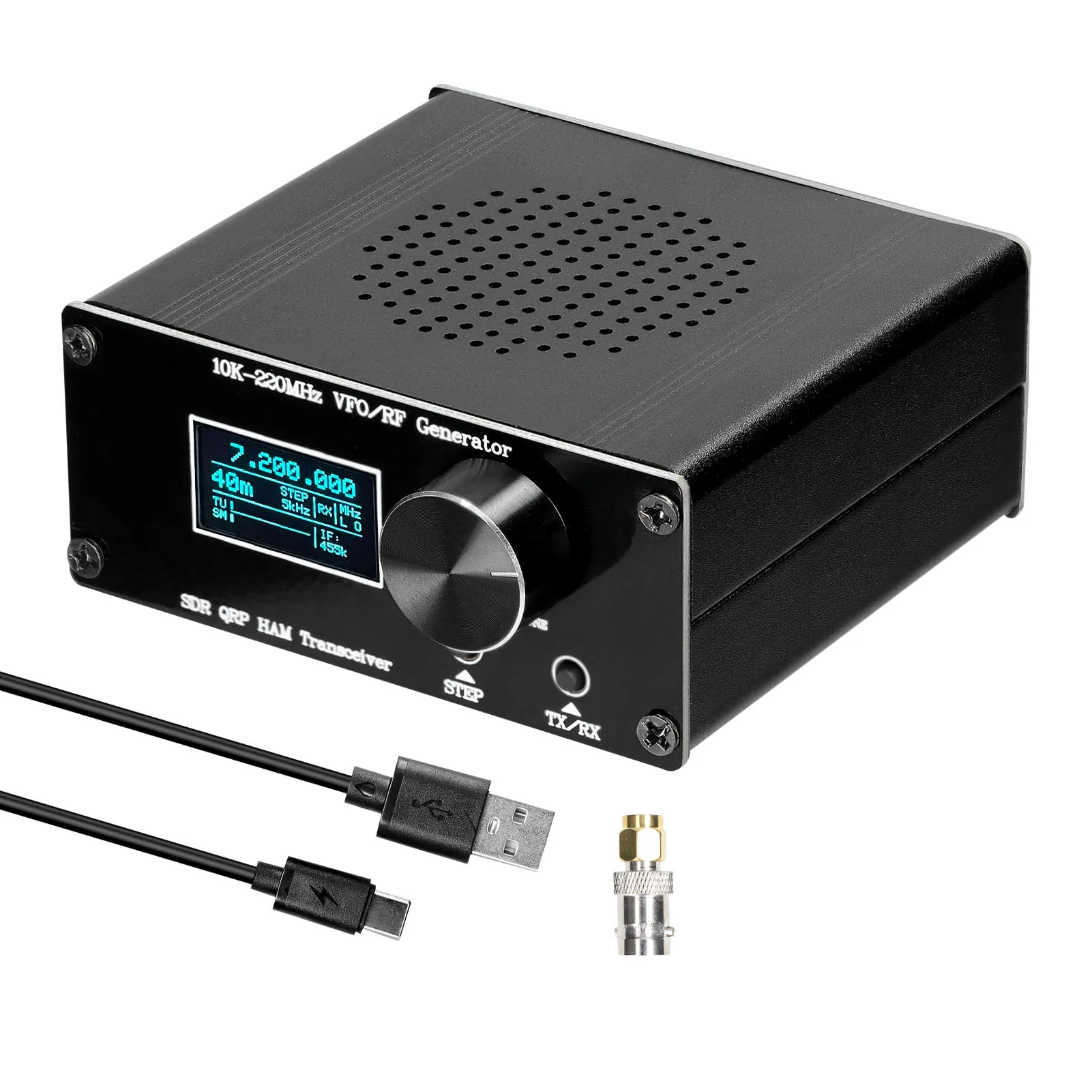 20K-220MHz スーパーヘテロダイン受信機 SDR HAM QRP